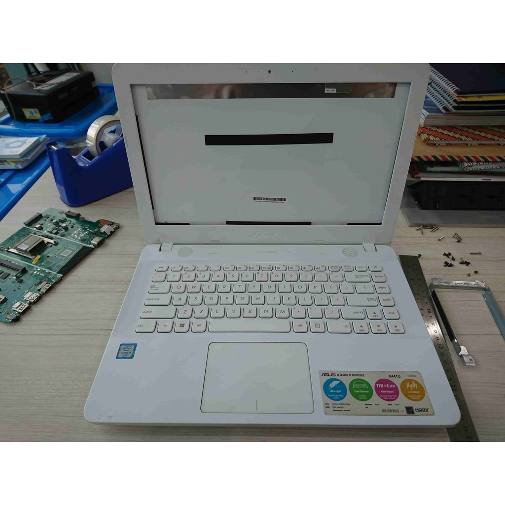 Casing Laptop Asus X441U Bekas Second Full Set (Case, Keyboard, TP)