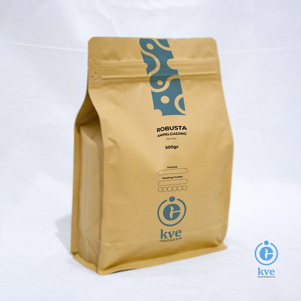 

Kopi Robusta Malang Premium 500gr / Roasted Beans Coffee Robusta Ampelgading / Robusta Whole Beans