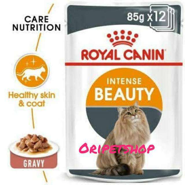 Royal Canin Sachet Pouch Intense Beauty Gravy 85gr