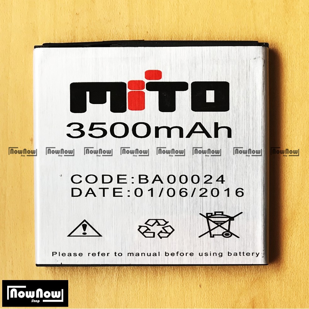 Baterai Mito T100 BA-00024 Original Batre Battery HP