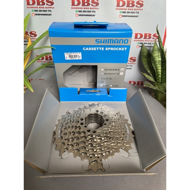 SPROCKET 9 SPEED SHIMANO 11-36T GEAR BELAKANG 9SP 11 36t SPROCKET ACERA