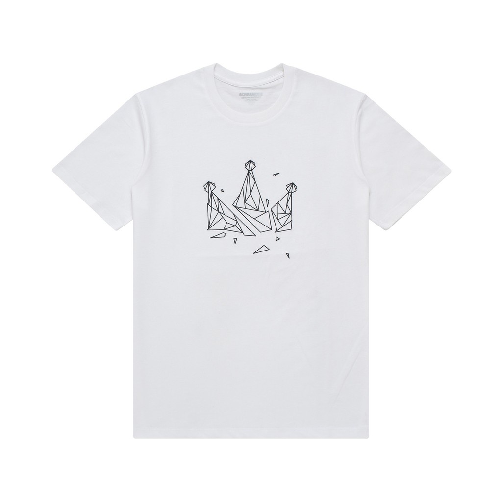 T-Shirt Baju kaos Distro Screamous POLYCROWN / Kaos Distro pria Wanita