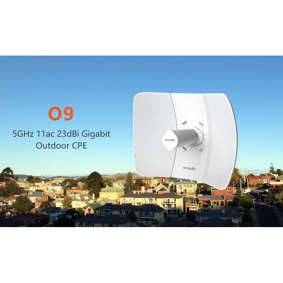 TENDA O9 5GHz 11ac 23dBi Gigabit Outdoor CPE