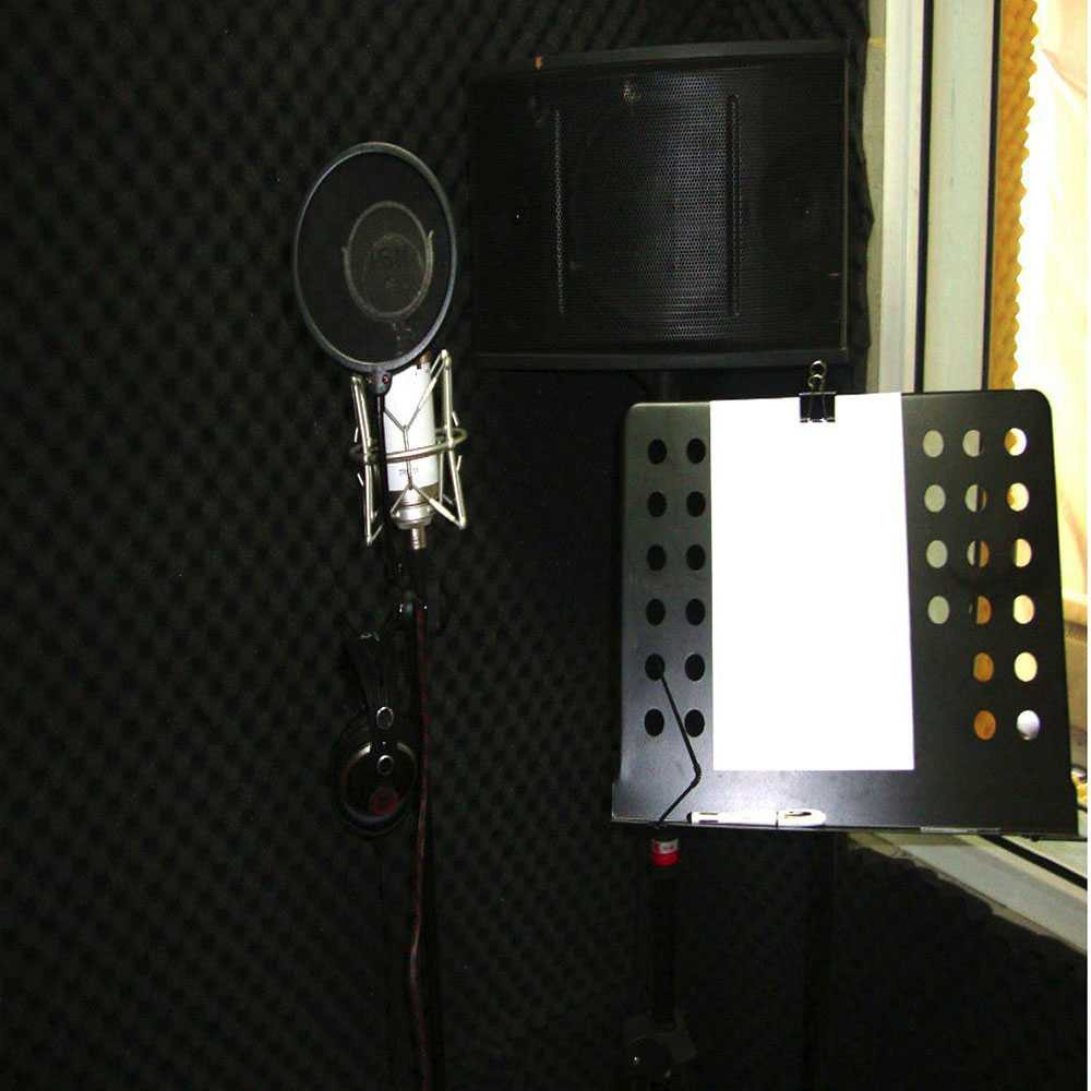 Busa Peredam Suara Ruangan Kedap Soundproof Foam Karaoke Studio Musik 30x30x3CM 6PCS