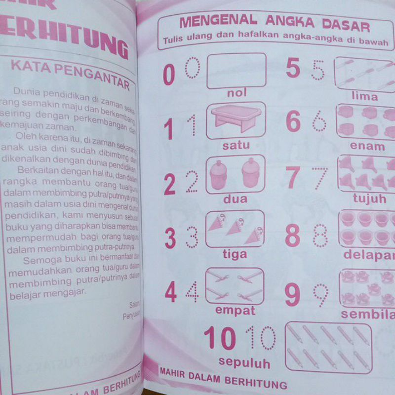 Buku Mahir Dalam Berhitung Metode Aktif Cepat Tepat Cermat