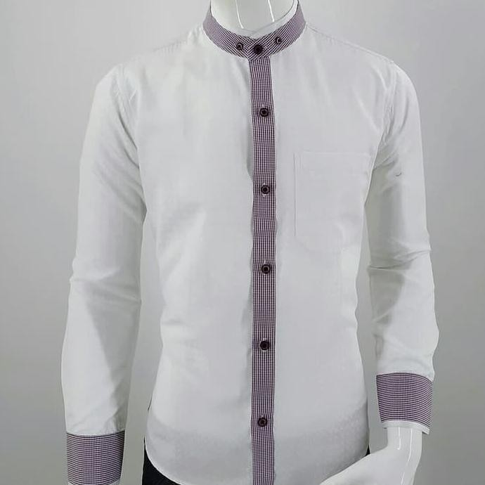 Baju Koko Kemeja Koko LUIGI RICCIO putih Variasi - ,