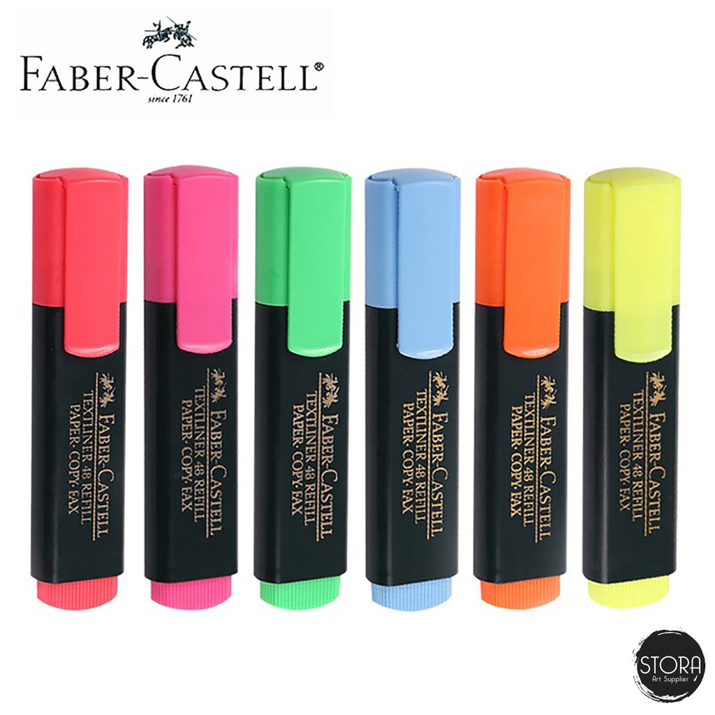 

FABER CASTELL TEXTLINER 48/PEWARNA TEXT