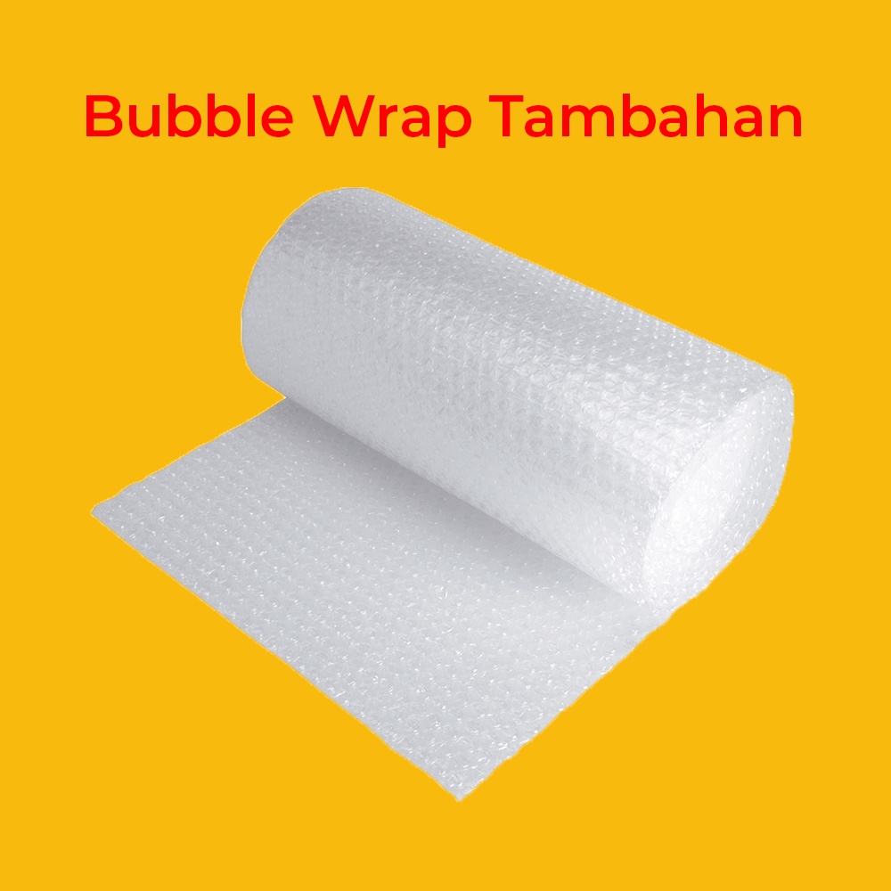 

Tambahan EXTRA BUBBLE WRAP TAMBAHAN AMAN TIDAK MUDAH RUSAK KEAMANAN LEBIH Terjamin mantap