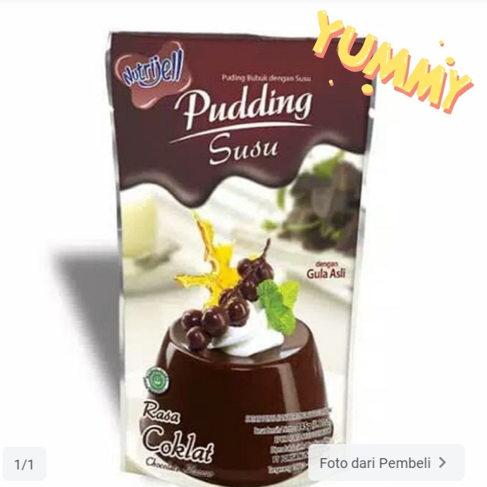 

agar-agar-puding-bahan- puding susu nutrijel nutrijell coklat 145gr -bahan-puding-agar-agar.