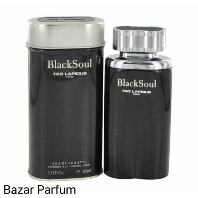 Parfum Pria Original Black Soul Ted Lapidus Blacksoul Men Man