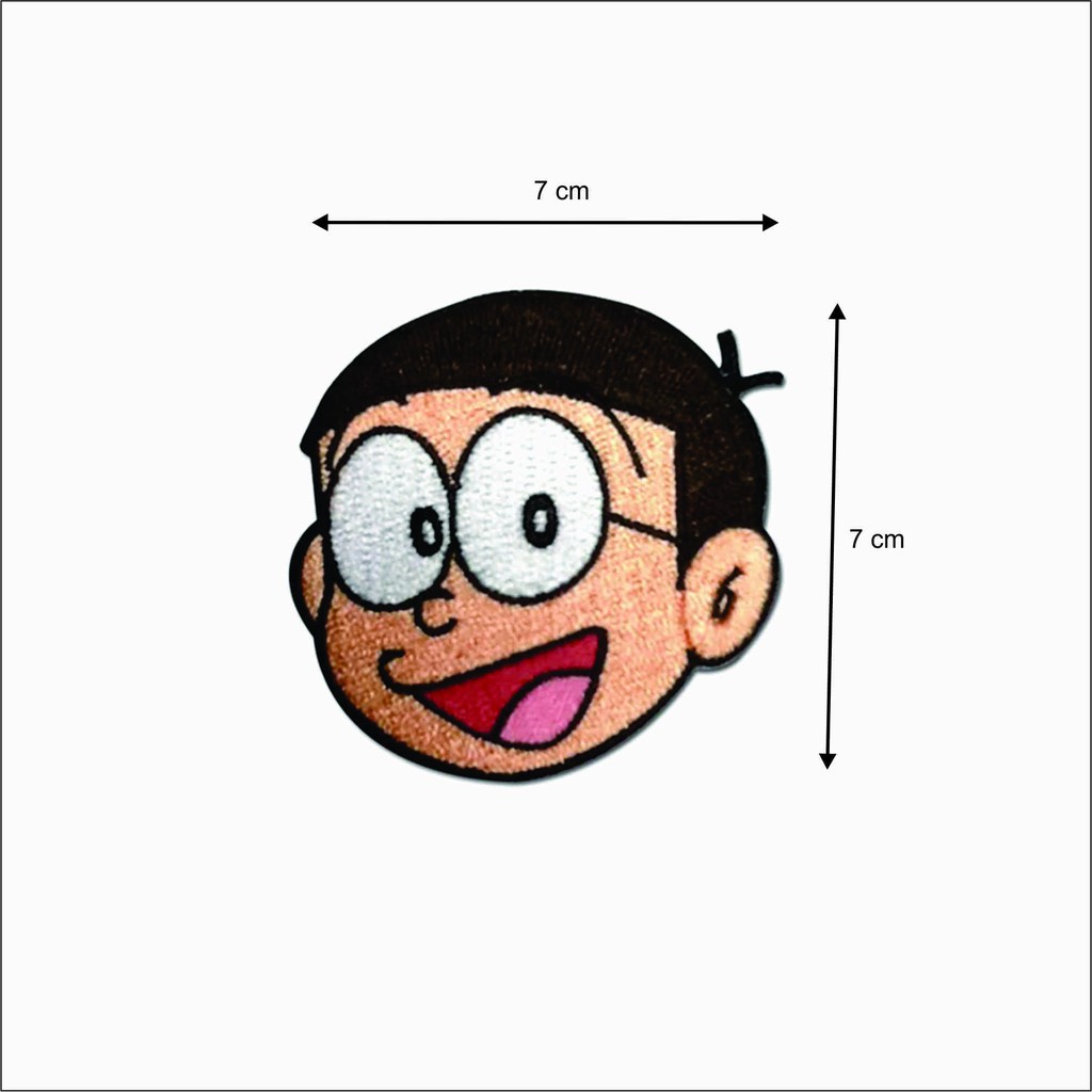 Iron Patch Nobita Doraemon Emblem Shopee Indonesia