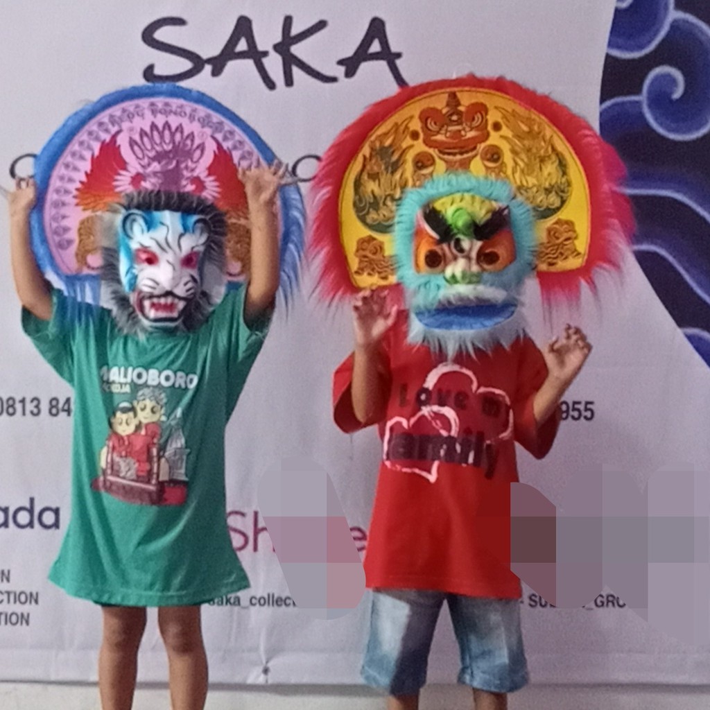 MAINAN ANAK TOPENG REOG BARONGSAI