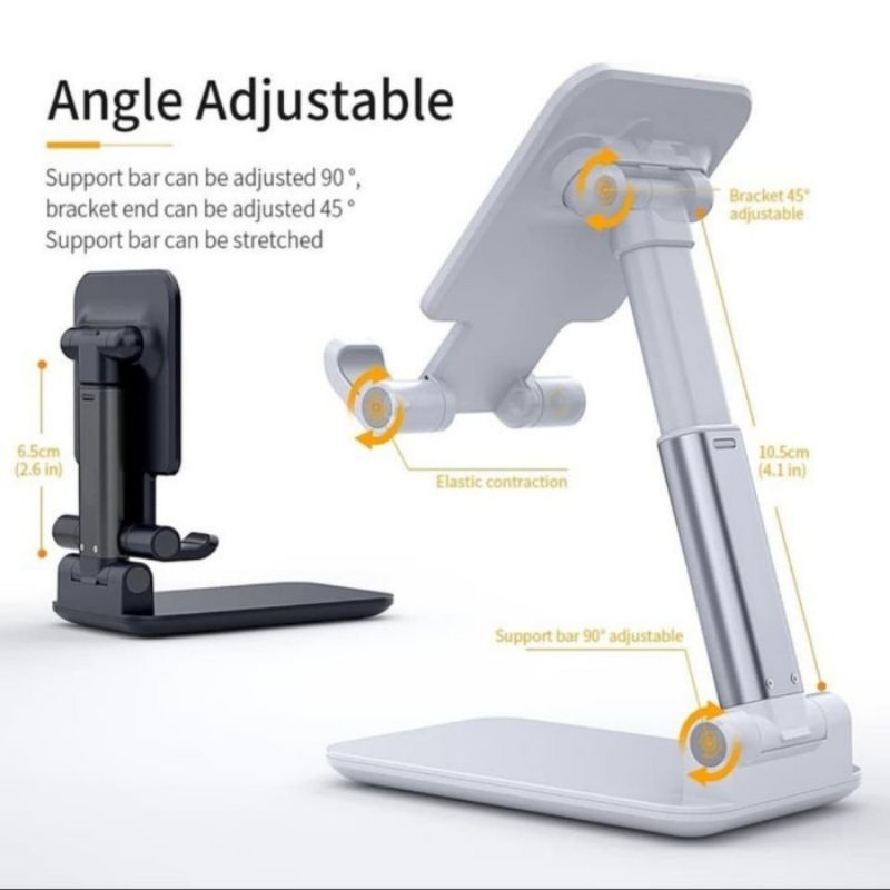 Folding Dekstop Phone Stand HD-23 / Phone Holder Stand HP Handphone