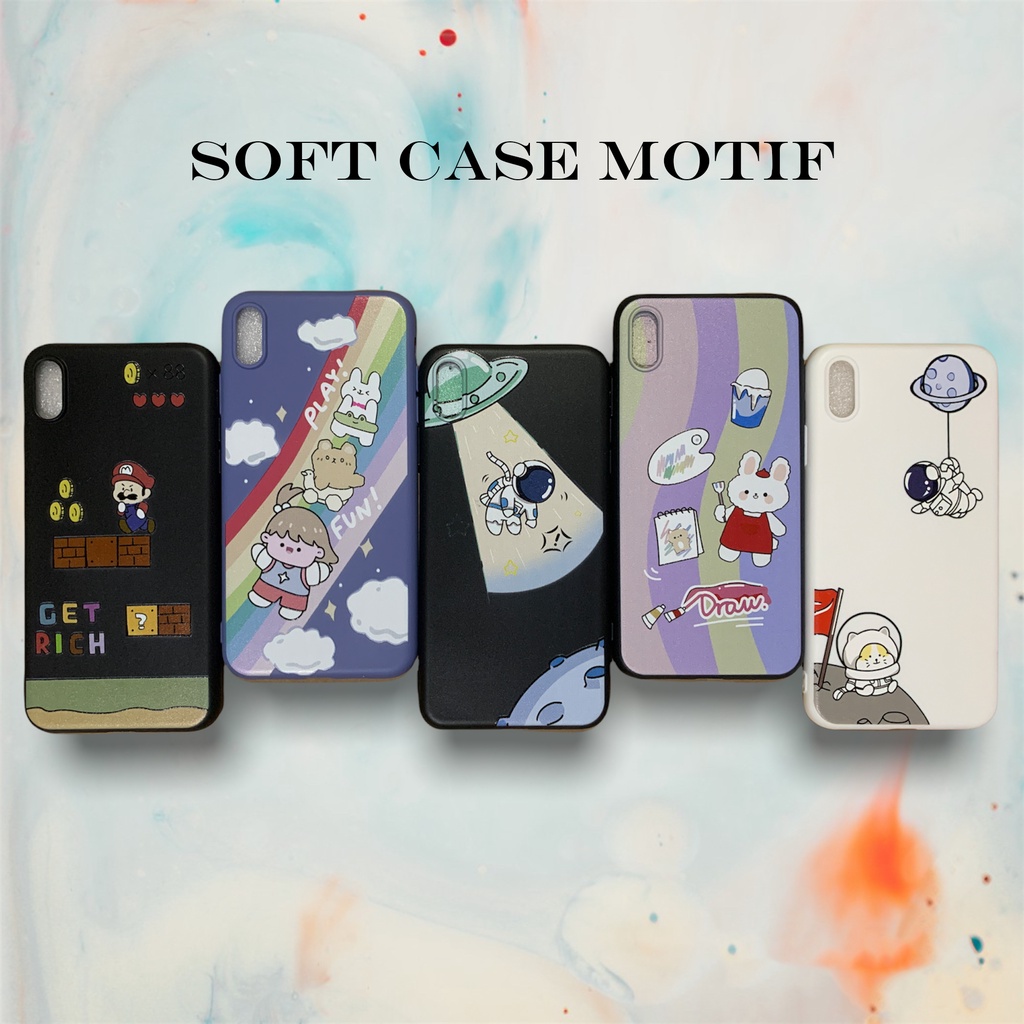 softcase motif bahan tpu/softcase astronot/softcase mario bros/soft case printing/soft case xiaomi redmi 9/9 prime/9a/9i/9c/9t/10/note 8/note 8 pro/note 9/note 9 pro/note 10 5g/poco m3/poco x3