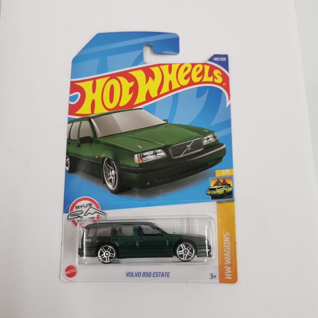 Diecast Hot Wheels H22 N22 VOLVO 850 ESTATE Hijau HITAM HW Hotwheels Mobil Mainan Anak