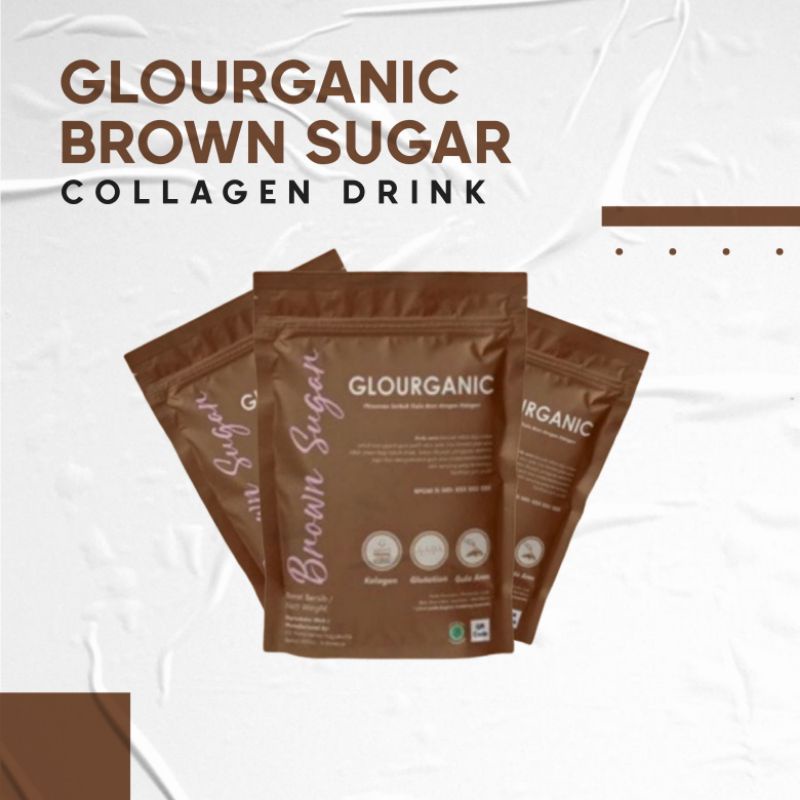 

GLOURGANIC BROWN SUGAR BOBA COLLAGEN DRINK MINUMAN COLLAGEN