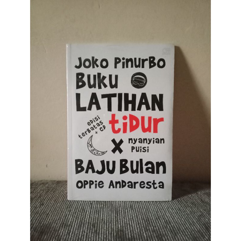 Buku Latihan Tidur X Nyanyian Puisi Baju Bulan - Joko Pinurbo - plus CD