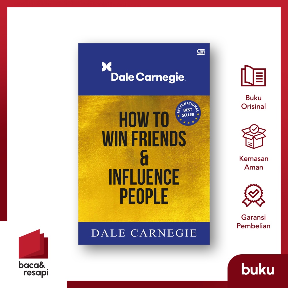 How to Win Friends and Influence People - Gramedia - Dale Carnegie