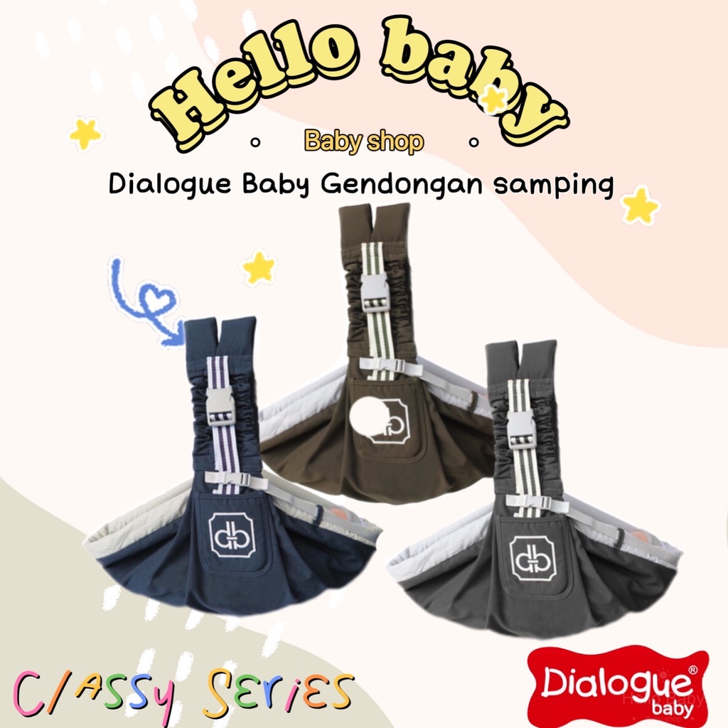 Dialogue Baby Gendongan Samping 4 in 1 Classy Series DGG4407