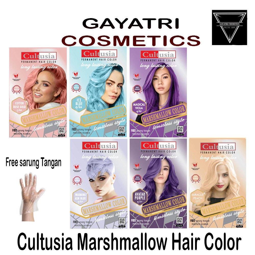 Semir Rambut Cultusia Marshmallow Hair Color