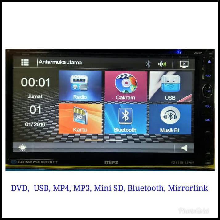 Promo Terbatas Head Unit Mrz Rz-6915