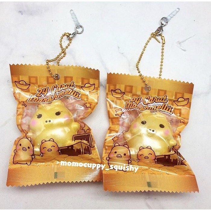 PROMO SQUISHY LICENSED 24 carat marshmelli by creamiicandy (ORI)