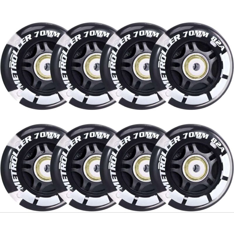 Grosir RODA INLINE SKATE /Full karet Berkualitas tinggi, lampu secara otomatis menyala saat berputar, Harga satuan