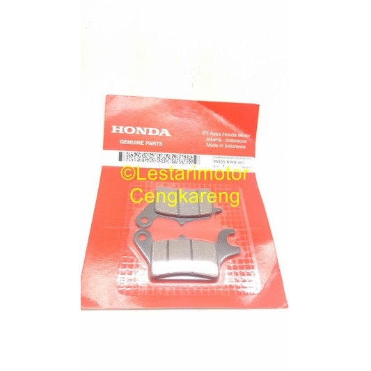 Dispad/Kampas Rem Depan Blade/Revo ABS Original Honda