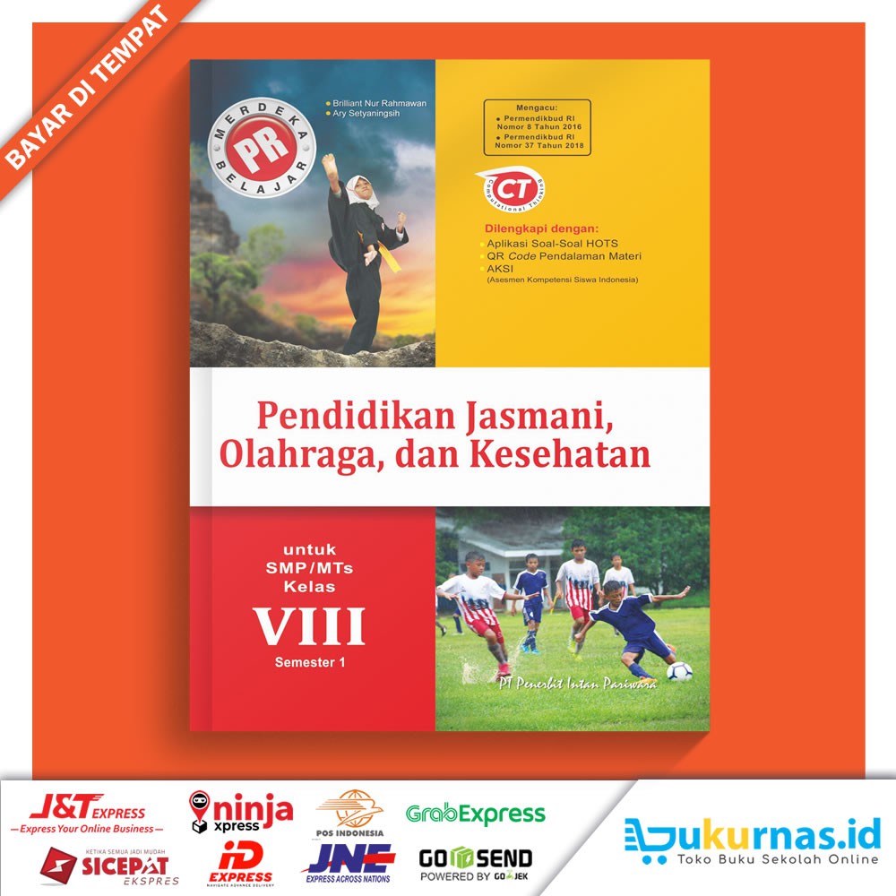 Buku Pr Pjok Smp Kelas 8 Semester 1 Lks Intan Pariwara 2020 2021 Shopee Indonesia