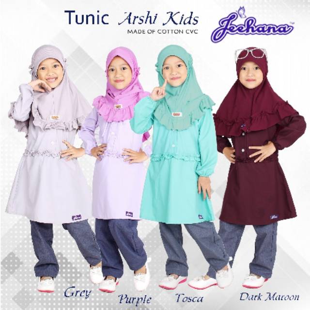 TUNIK ANAK/TUNIK ARSHI KIDS BY JEEHANA