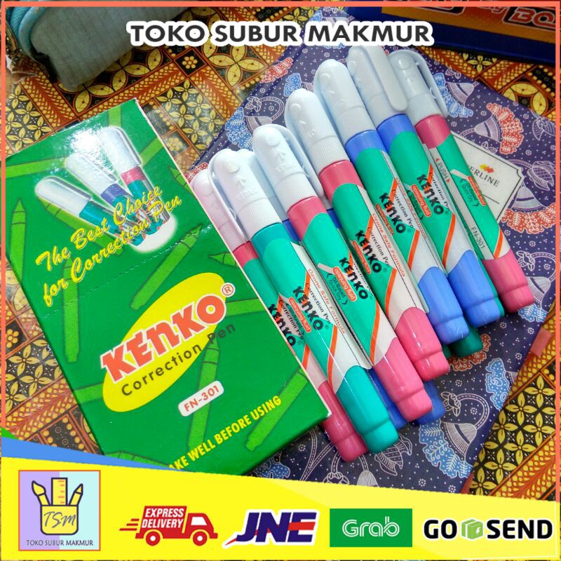 

Tip-ex Cair New Style Colorfully - Kenko