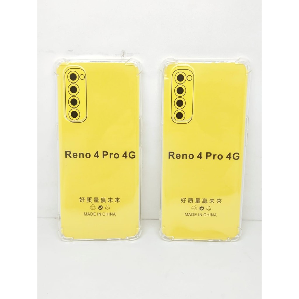 Anti Crack Oppo Reno4 Pro 6.5 inch Soft Case Anti Shock Jelly Tahan Benturan