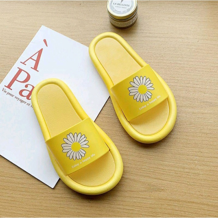 KOMERA Sandal Wanita Slop Kokop Motif Bunga