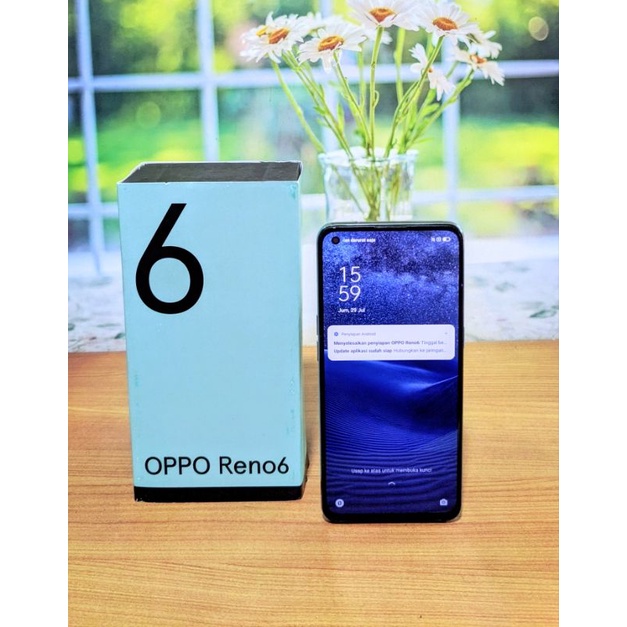 Oppo Reno 6 Ram 8/128gb Ex Resmi Indonesia