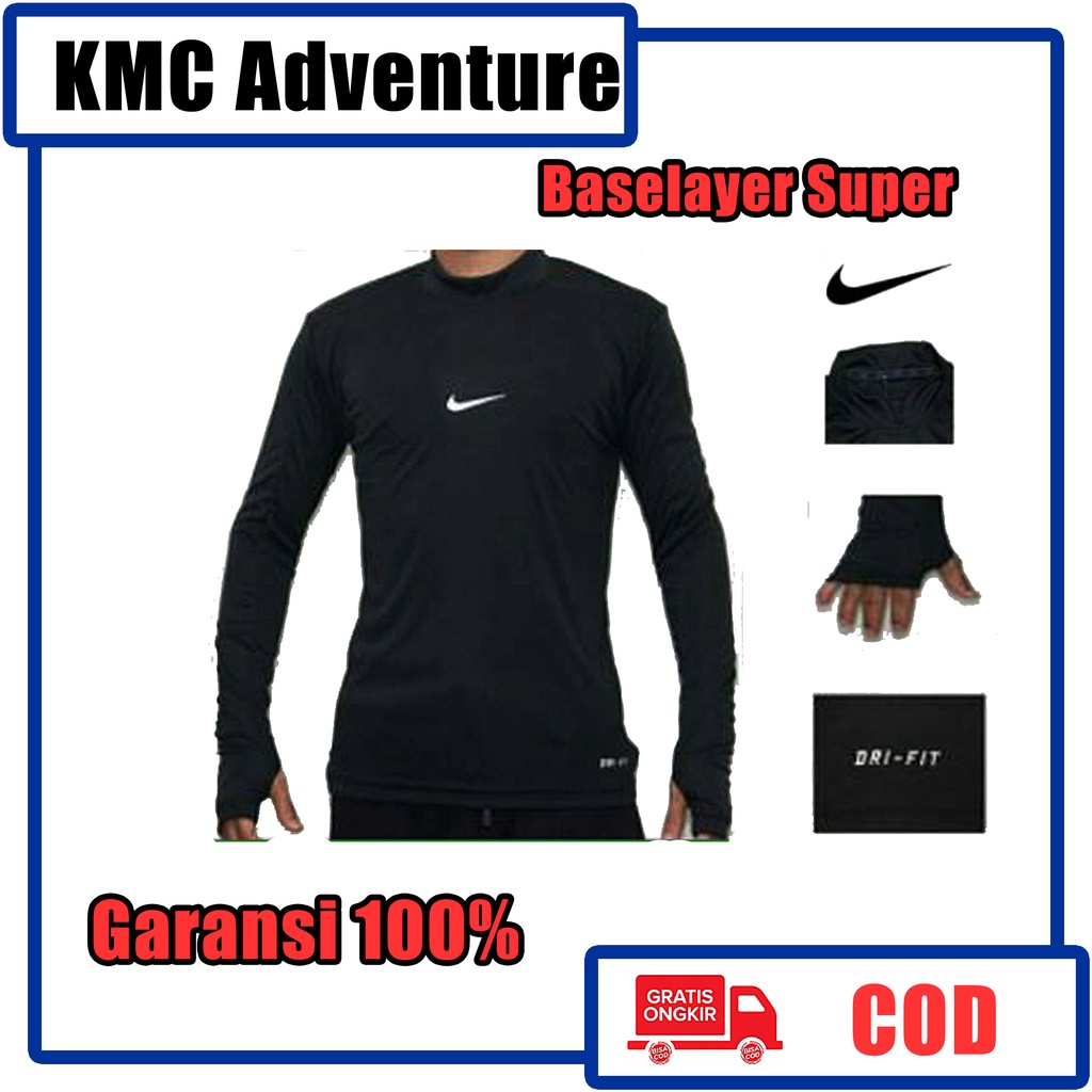 Bsaelayer / Pakaian olahraga pria / pakaian olahraga / baselayer gunung / manset baselayer pria