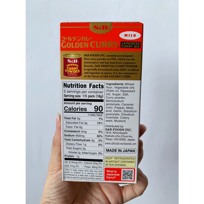 

Siap Kirim S&B Golden Curry Jepang Golden Curry Japan 92 Gram - Hot/Hitam