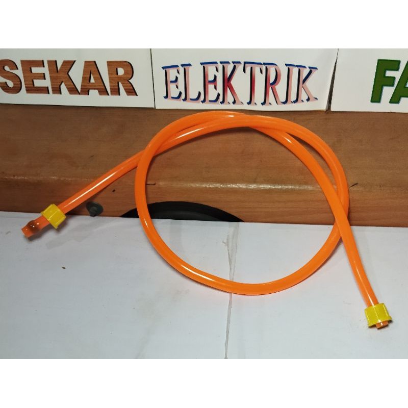 SELANG SPAYER panjang 120cm dan 2 konektor drat18mm 2biji