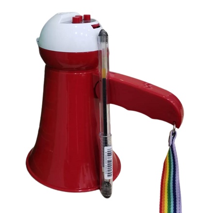 NEW PRODUCT!! Megaphone atau Toa kecil Fleco Multifungsi HW-1R