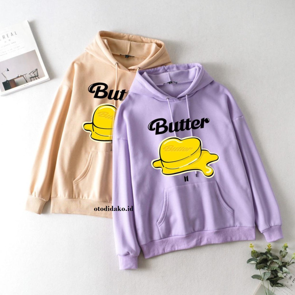 HOODIE JUMPER BATTERR BTS BABYTERRY ALL SIZE UNISEX (PRIA&amp;WANITA) KOREAN STYLE TERBARU