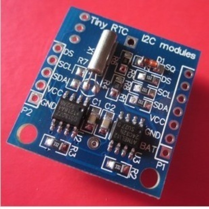 Tiny RTC I2C module 24C32 memory DS1307 real time clock