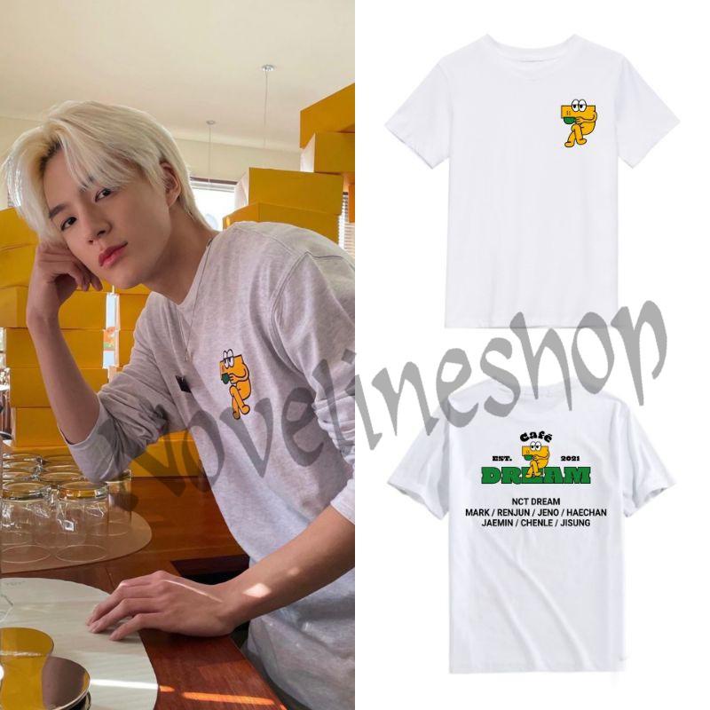 KAOS TSHIRT KPOP NCT DREAM 7 DREAM CAFE JAEHYUN JAEMIN DOYOUNG HAECHAN