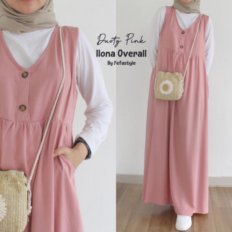 [COD] OVERALL WANITA ILONA DRESS