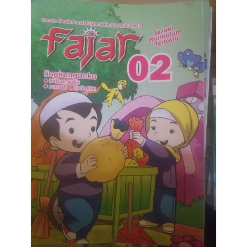 majalah anak tema 2 lingkunganku paud tk ra