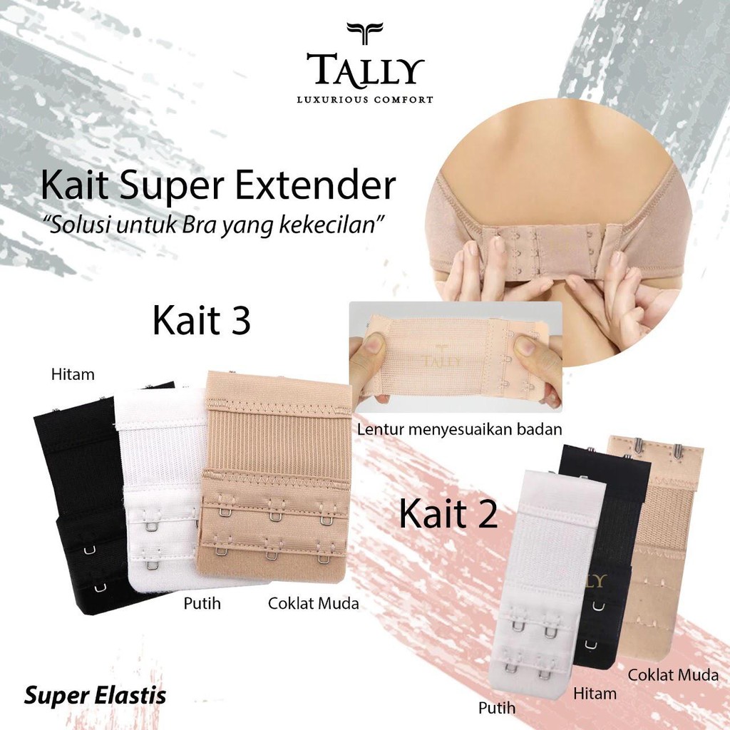 Image of TALLY KAIT BRA BH SUPER EXTENDER I SAMBUNGAN | KAIT 2 DAN 3 #0