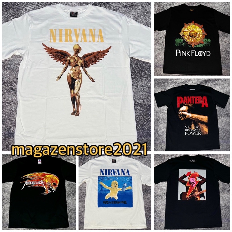 KAOS BAND BOOTLEG THAILAND VINTAGE TEE OVERSIZE PREMIUM TSHIRT PRIA WANITA
