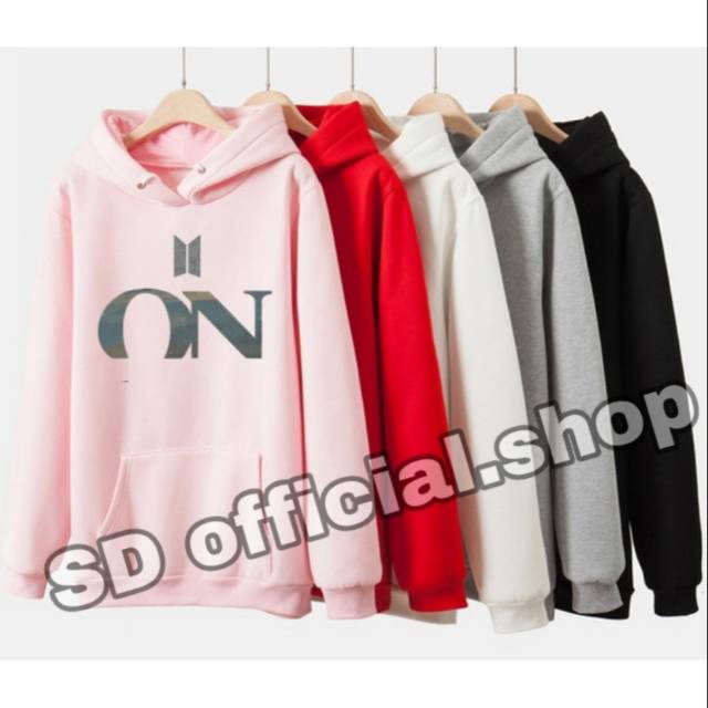 ( bayar ditempat)  jaket hoodie kpop BTS ON GRADASI