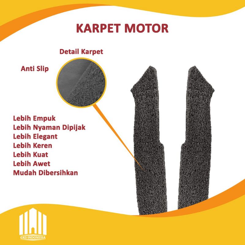 Karpet Motor Honda ADV Alas Motor Karpet mie SC