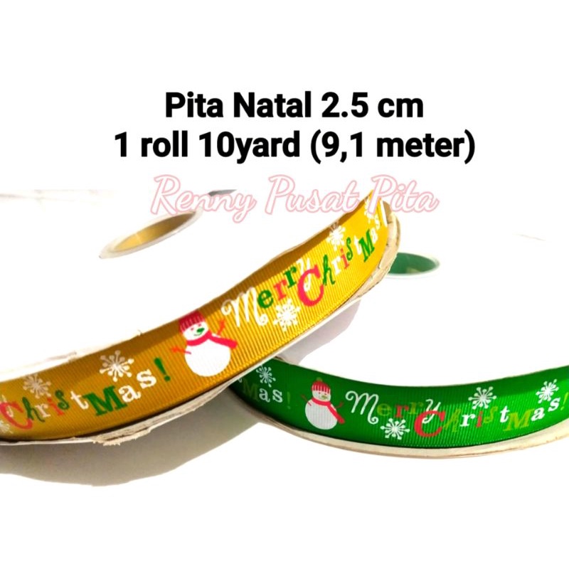 

PITA MERRY CHRISTMAS HIJAU & EMAS | PITA MOTIF NATAL
