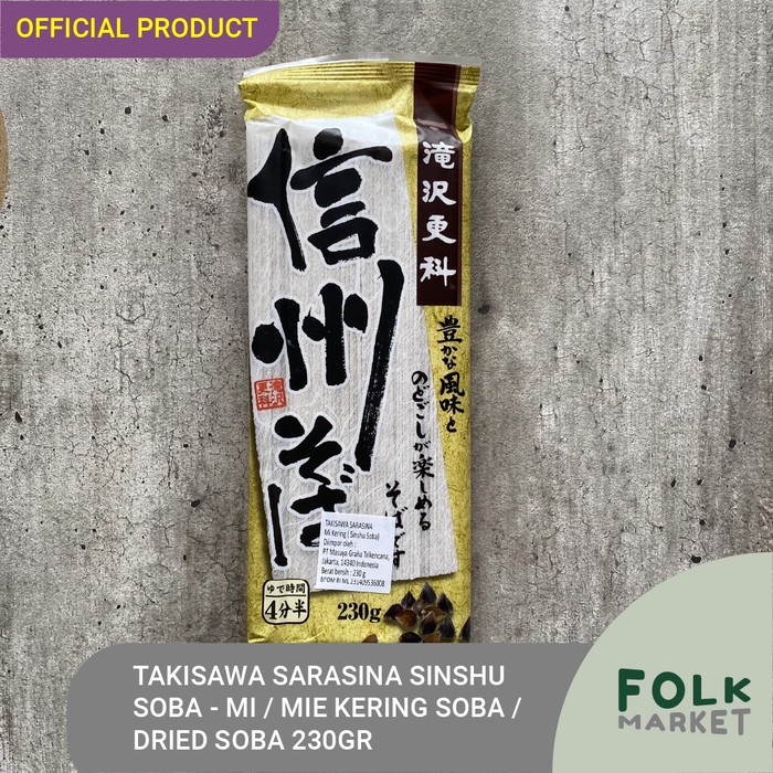 

NISSIN TAKISAWA SARASINA Sinshu Soba - Mi / Mie Kering / Dried Soba