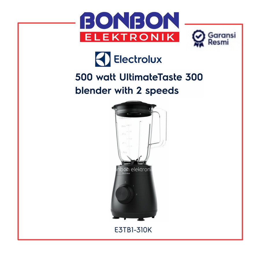 Electrolux Blender + Dry Mill E3TB1-310K 1.5L Ultimate Taste 300